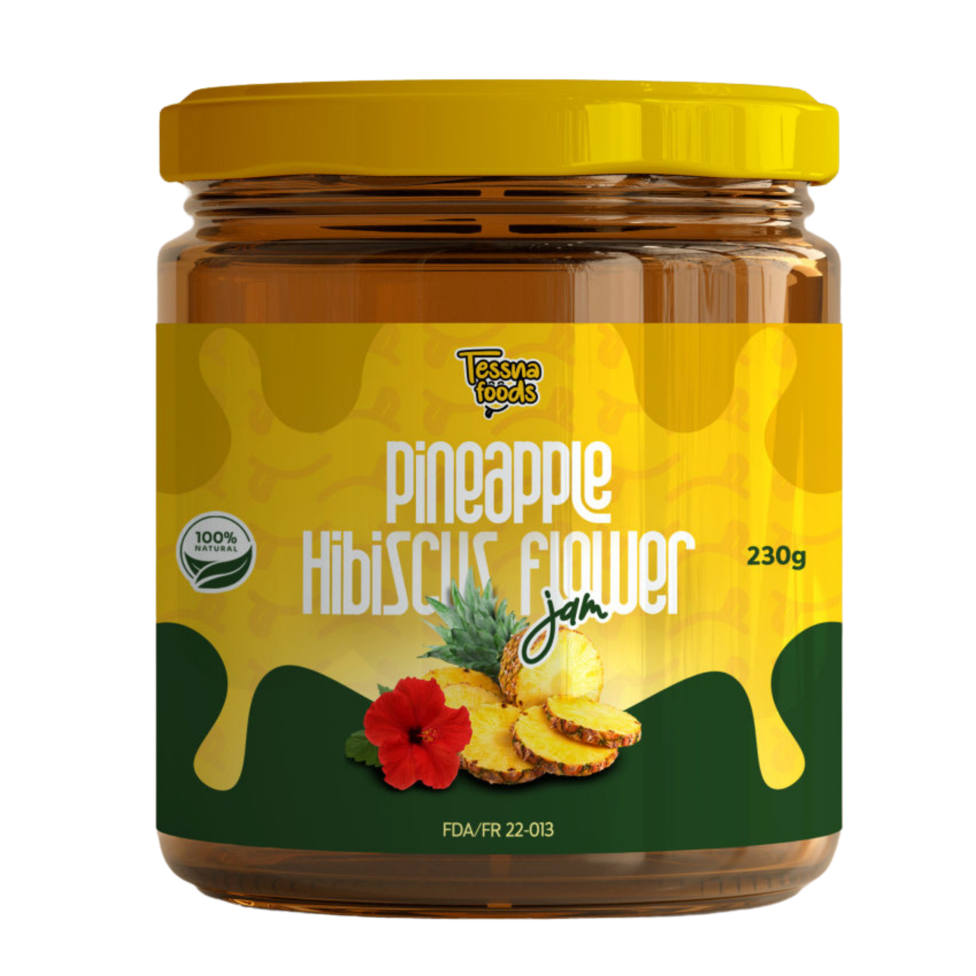 Pineapple Hibiscus Flower Jam
